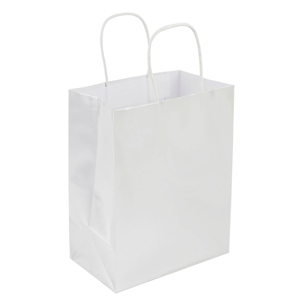 6 Packs: 13 ct. (78 total) Medium Silver Gift Bag Value Pack by Celebrate It™